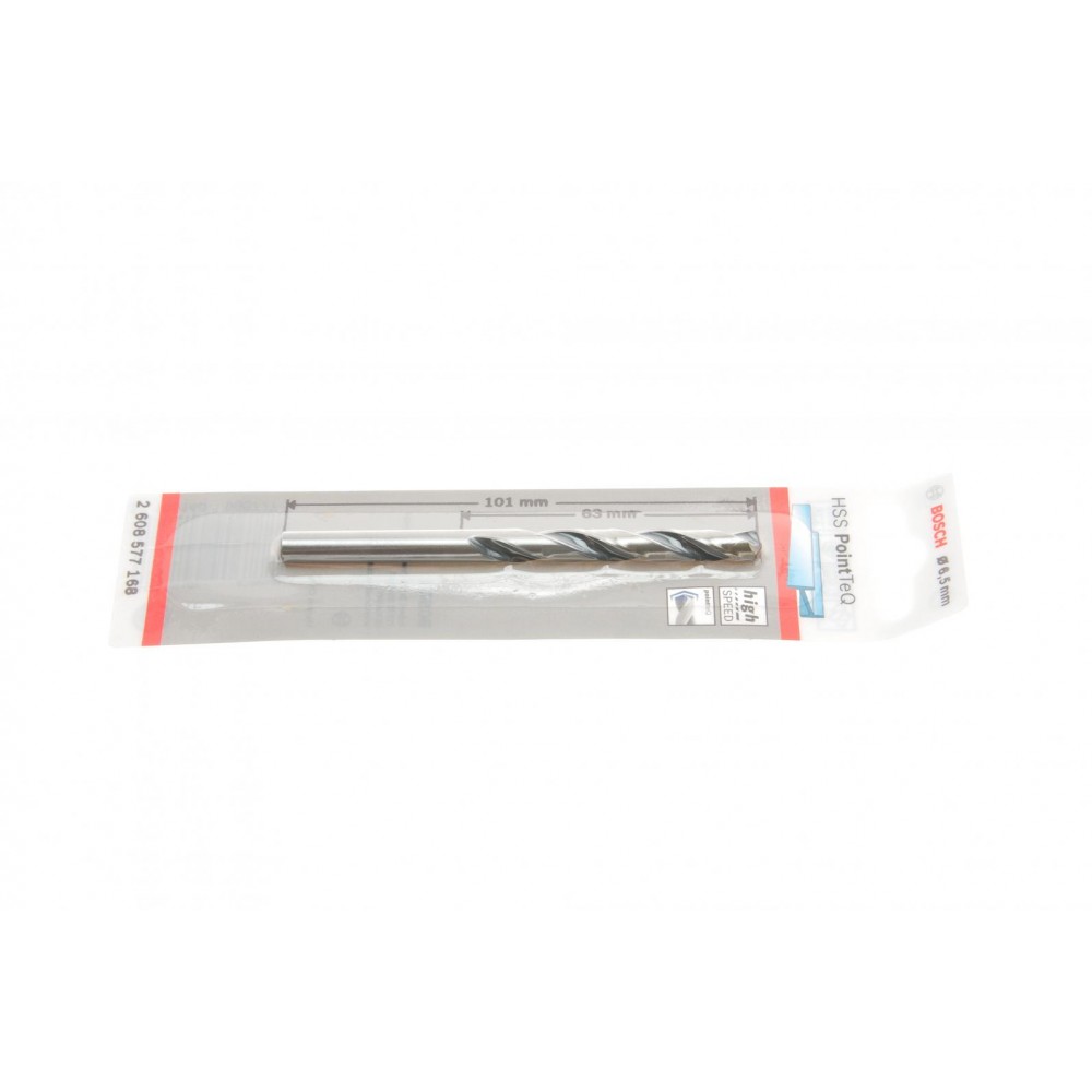 2608577168 BOSCH Свердло HSS PointTeQ Ø6,5 мм