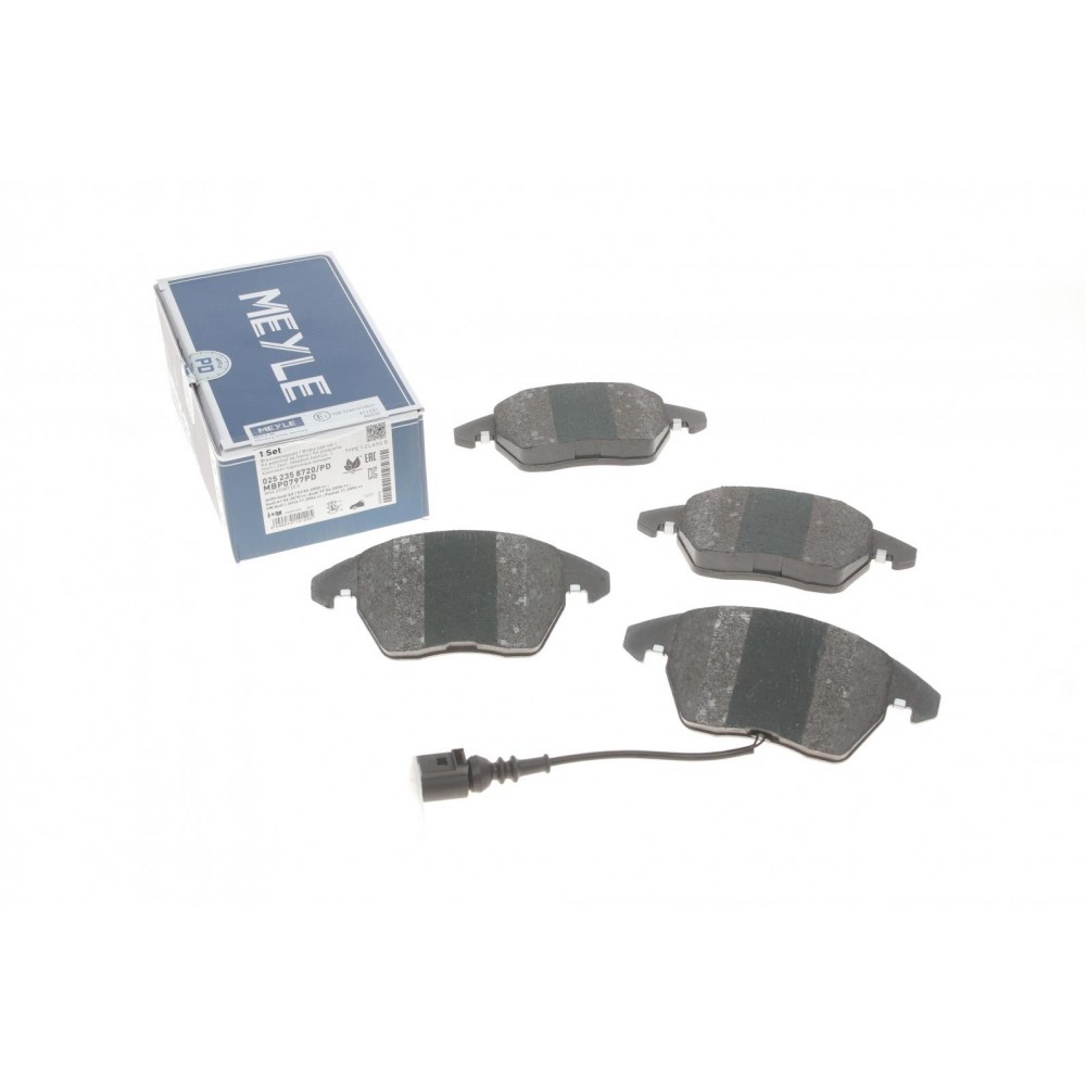025 235 8720/PD MEYLE Комплект гальмівних колодок дисковий гальм