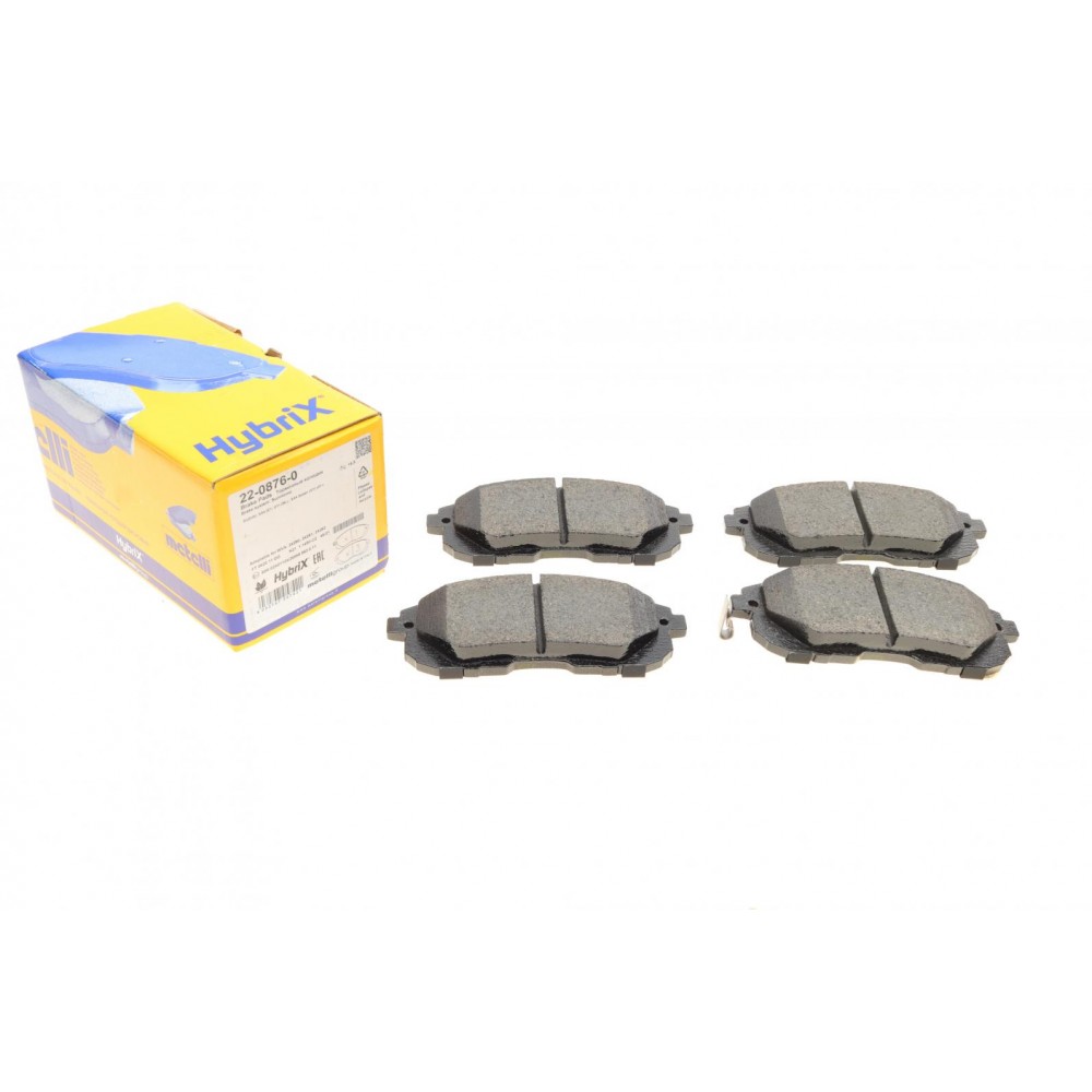 22-0876-0 METELLI Комплект гальмівних колодок дисковий гальм