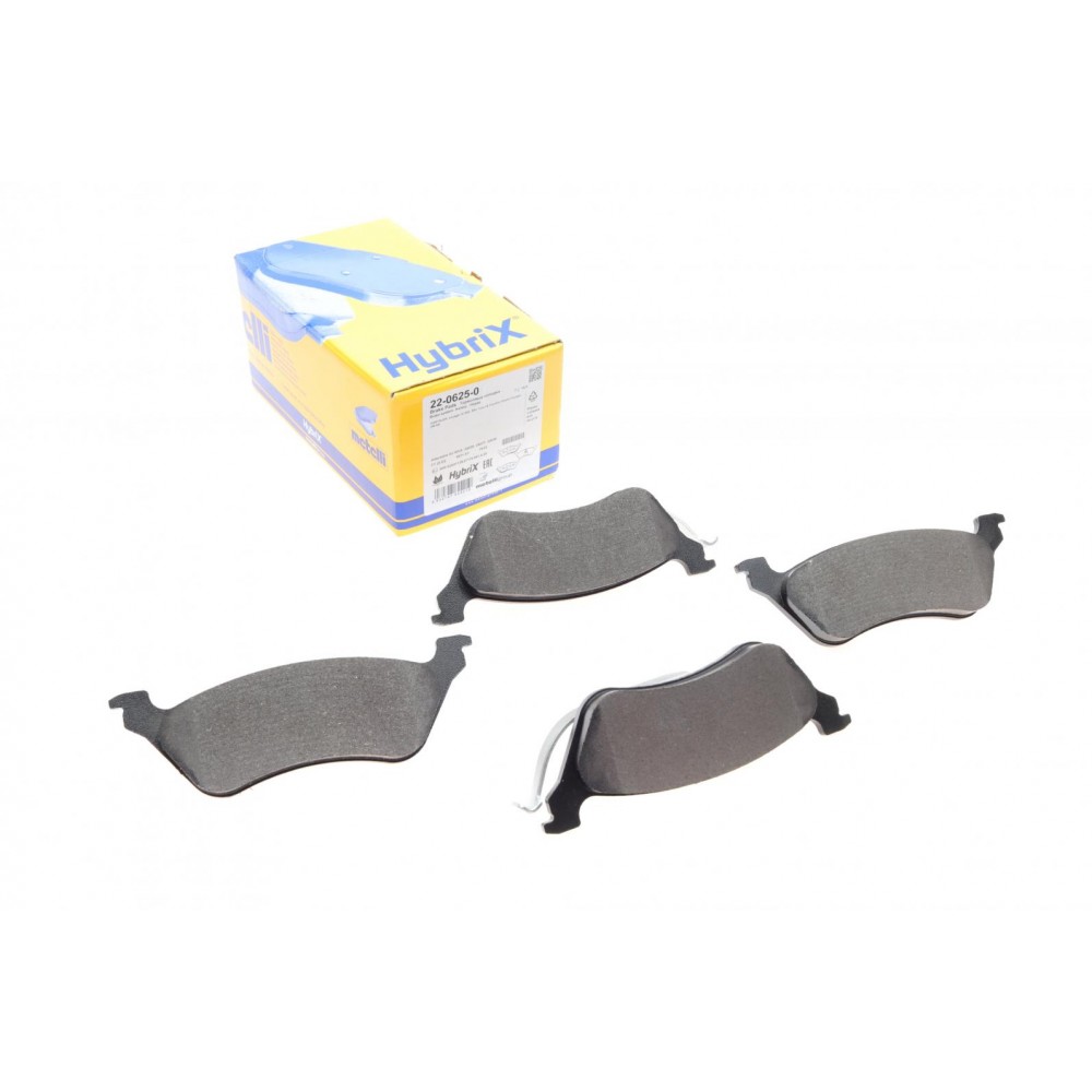 22-0625-0 METELLI Комплект гальмівних колодок дисковий гальм