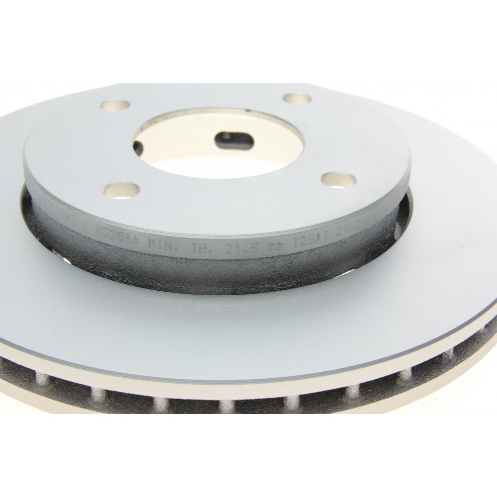 Диск гальмівний (передній) Mitsubishi Colt 04-12/Smart Forfour 04-06 (256x24)