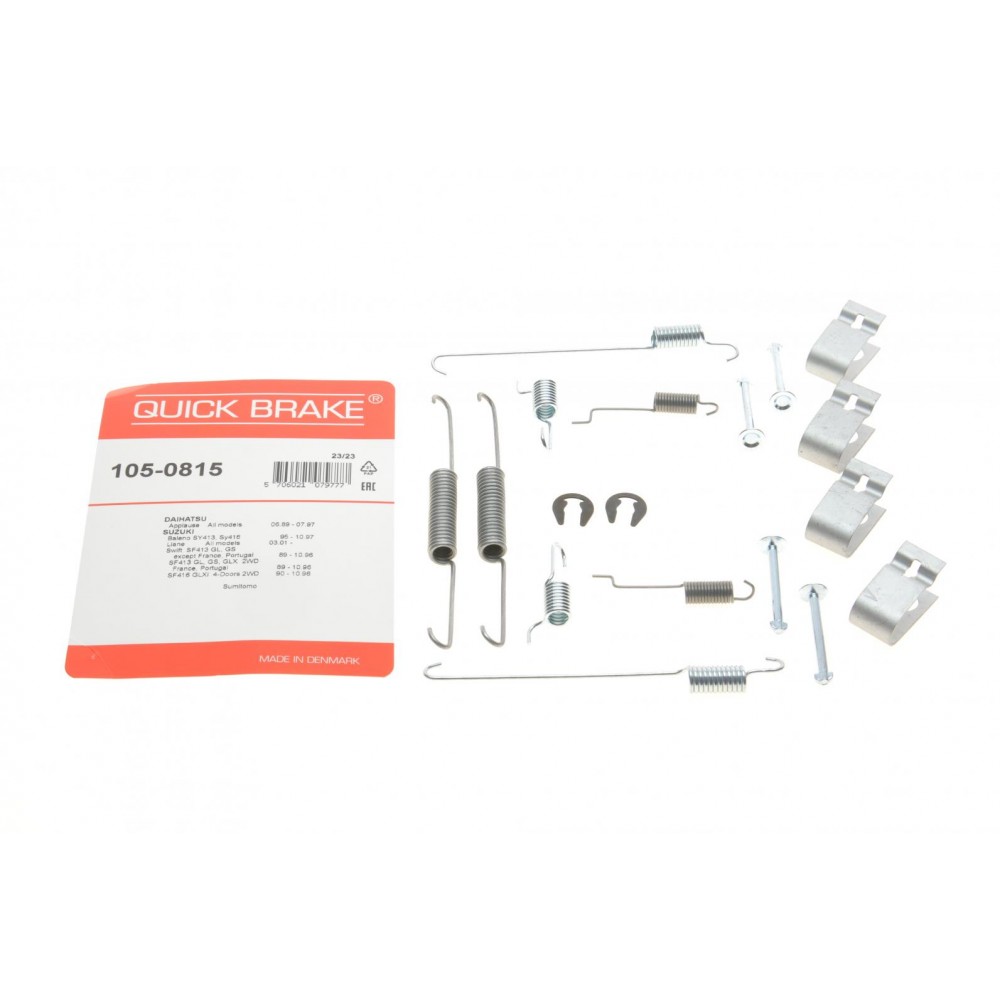 105-0815 QUICK BRAKE Комплектуючі гальмівна колодка