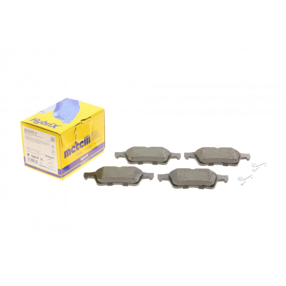 22-0337-3 METELLI Комплект гальмівних колодок дисковий гальм
