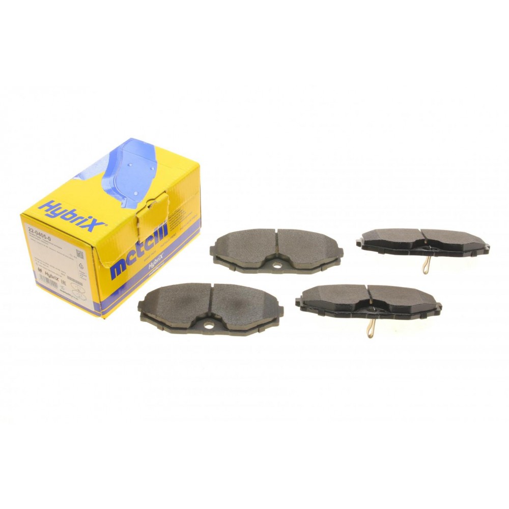 22-0405-0 METELLI Комплект гальмівних колодок дисковий гальм