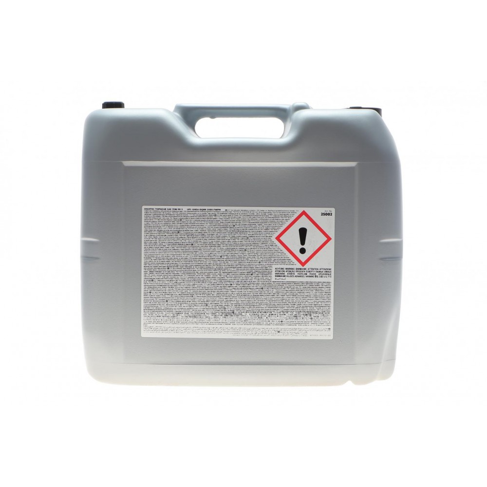 Олива 75W90 HIGHTEC TOPGEAR S (20L) (API GL-4/GL-5/MT-1) (світло-коричневий)