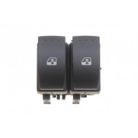 Кнопка склопідйомника (передня) (L) Renault Laguna II/Megane II 01-08 (подвійна)