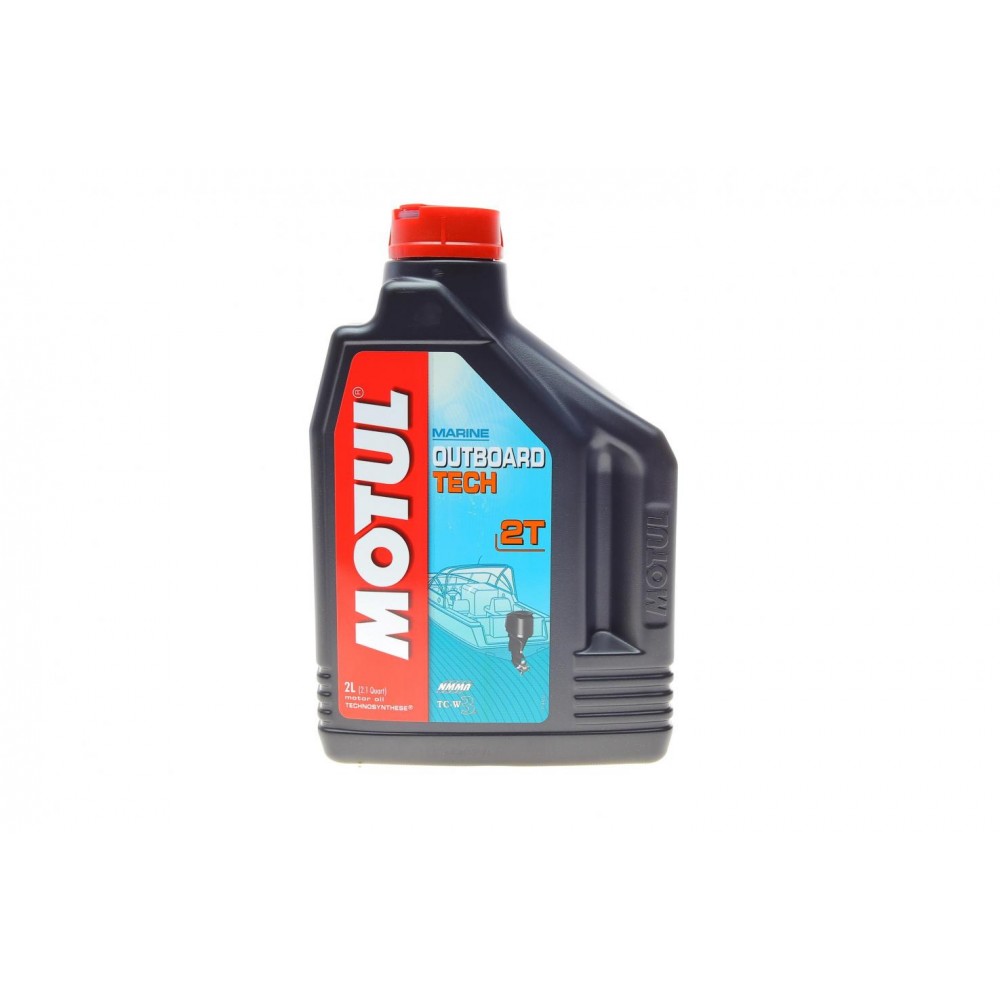 Олива для лодочных моторов мінеральне MOTUL Outboard Tech 2T Technosynthese, 2л (851721) (101726) купити в Україні