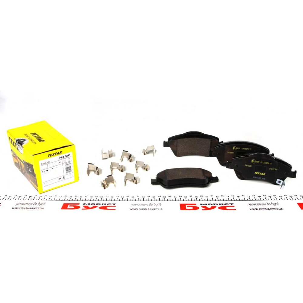 2412201 TEXTAR TEXTAR Гальмівні колодки