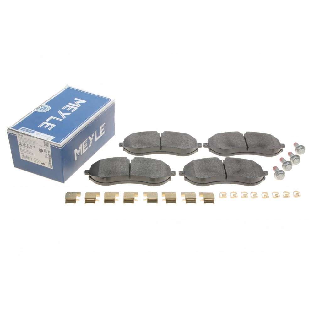 025 224 9320/PD MEYLE Комплект гальмівних колодок дисковий гальм