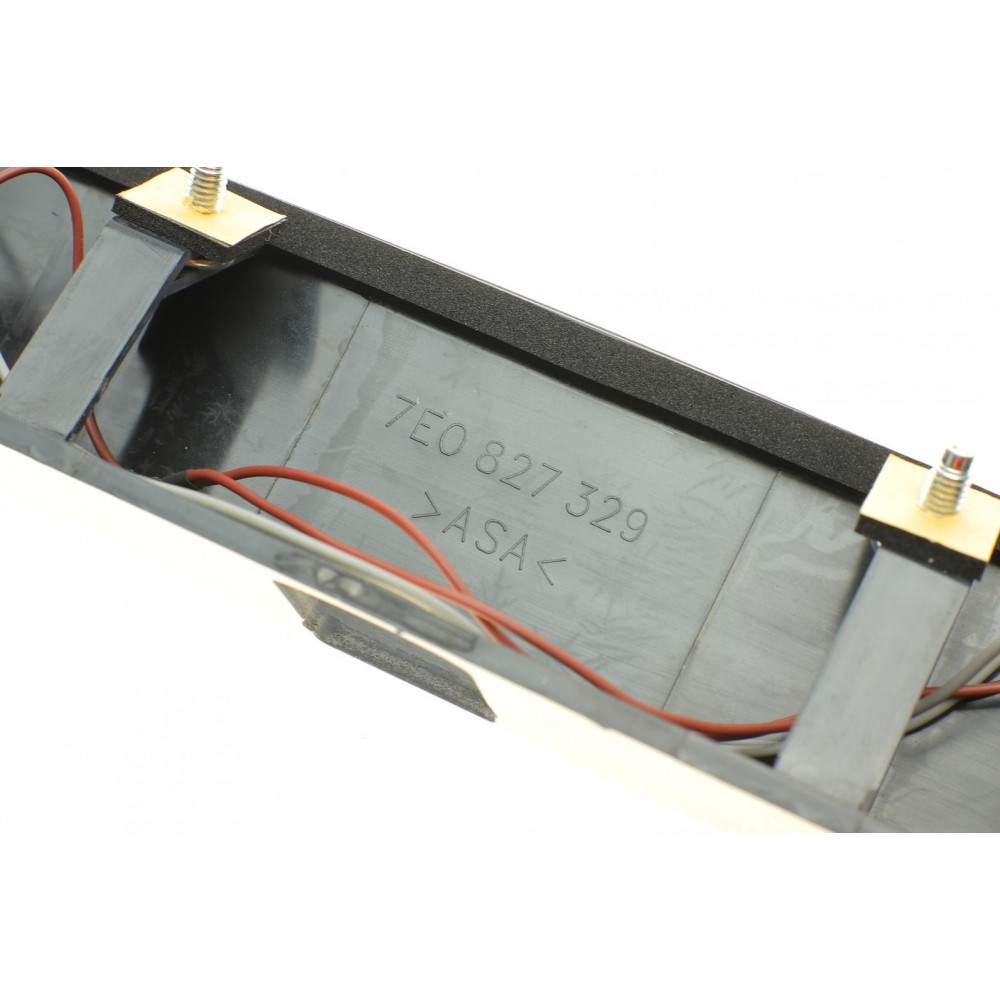 Планка дверей (задній) VW T6 15- (підсвітка номера) (з отвором під камеру)