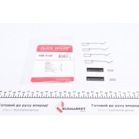 109-1125 QUICK BRAKE Комплектуючі колодки дискового гальма