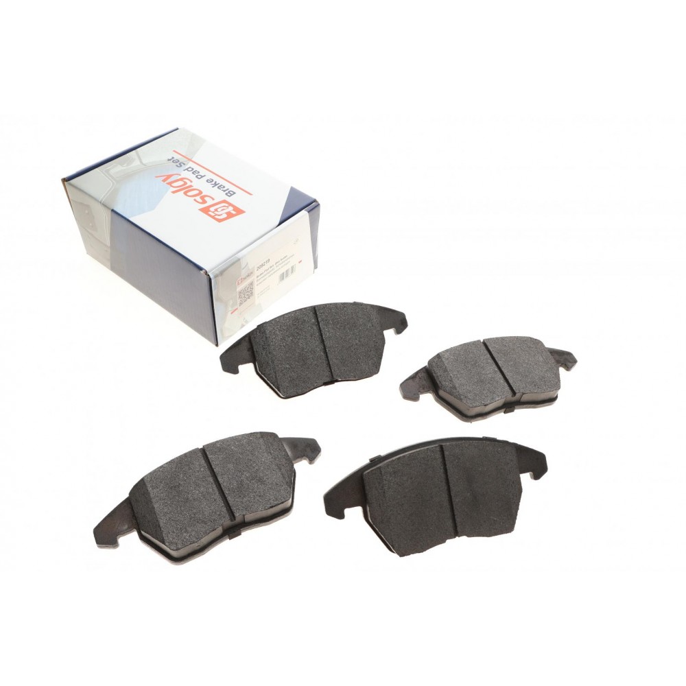 Колодки гальмівні (передні) Citroen C4 04-11/Peugeot 207/308 07-14/208 12-/307 03-09/3008 09-16