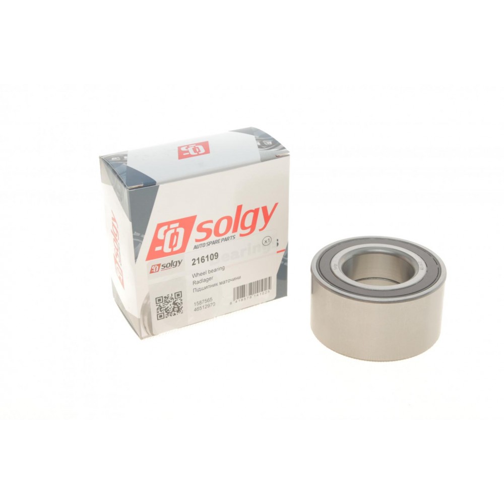 Підшипник маточини (передньої) Fiat Doblo 01- (+ABS) (37x72x37)