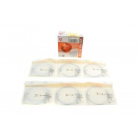 Кільця поршневі Daewoo Lanos/Nexia 1.6 16V 91-00 (+0.50/79.50mm) (1.2x1.5x3.0) (к-кт 4 циліндри)