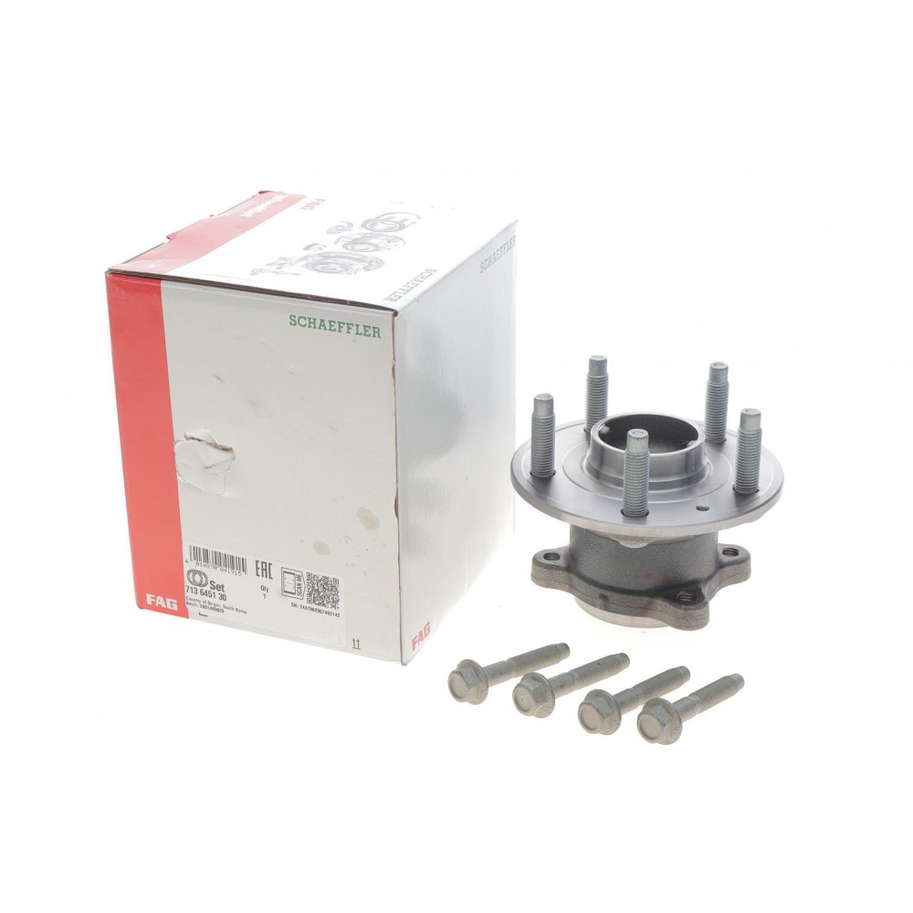 713645130 FAG Комплект підшипника ступиці колеса