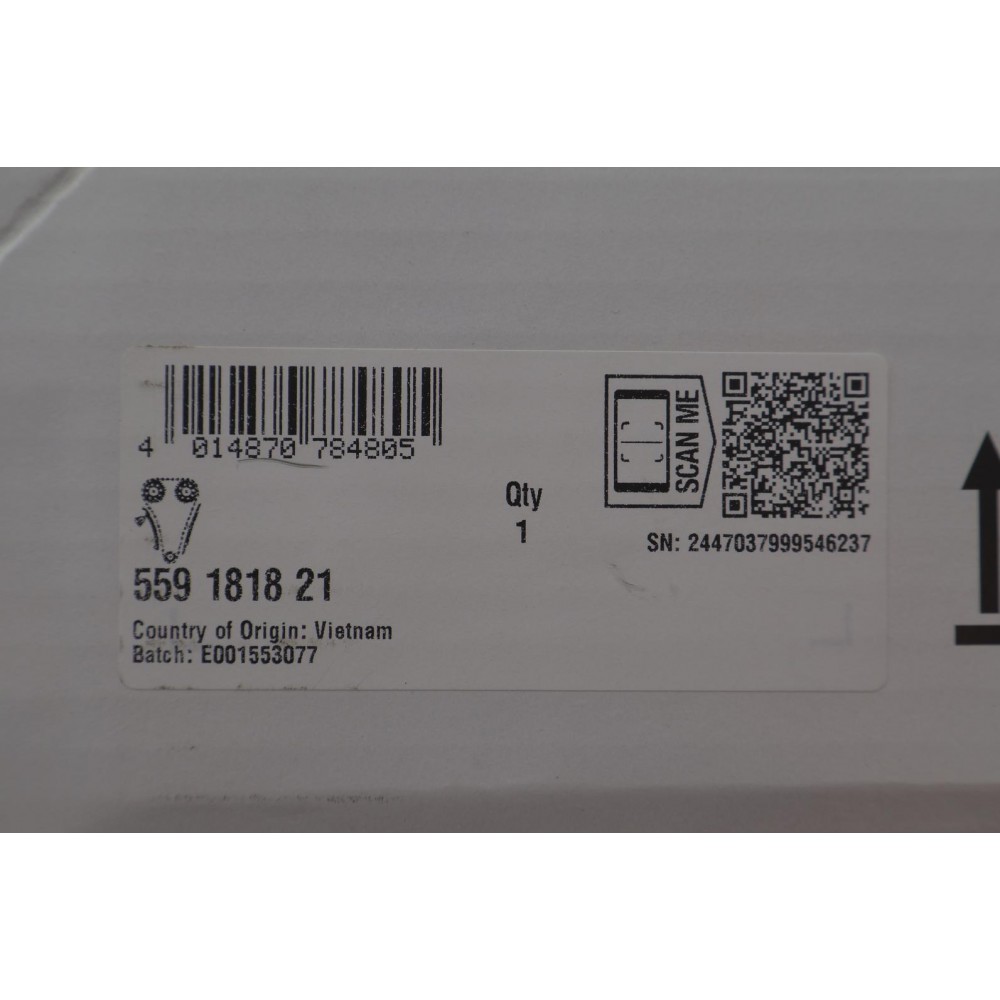 Комплект ланцюга ГРМ BMW X3 (E83)/X4 (F26)/X5 (F15/F85)/X6 (E71/E72) 07- N47/M47/N57, (ланцюг INA)