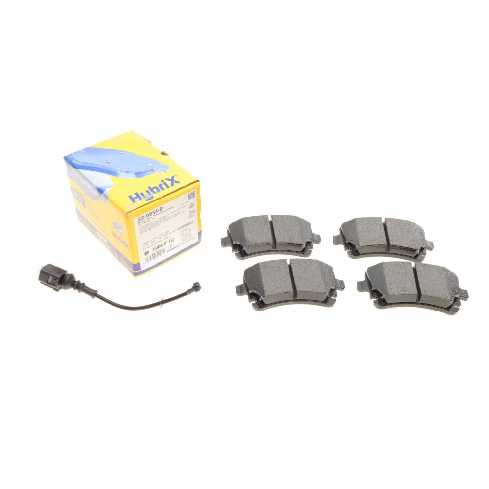 22-0554-0 METELLI Комплект гальмівних колодок дисковий гальм