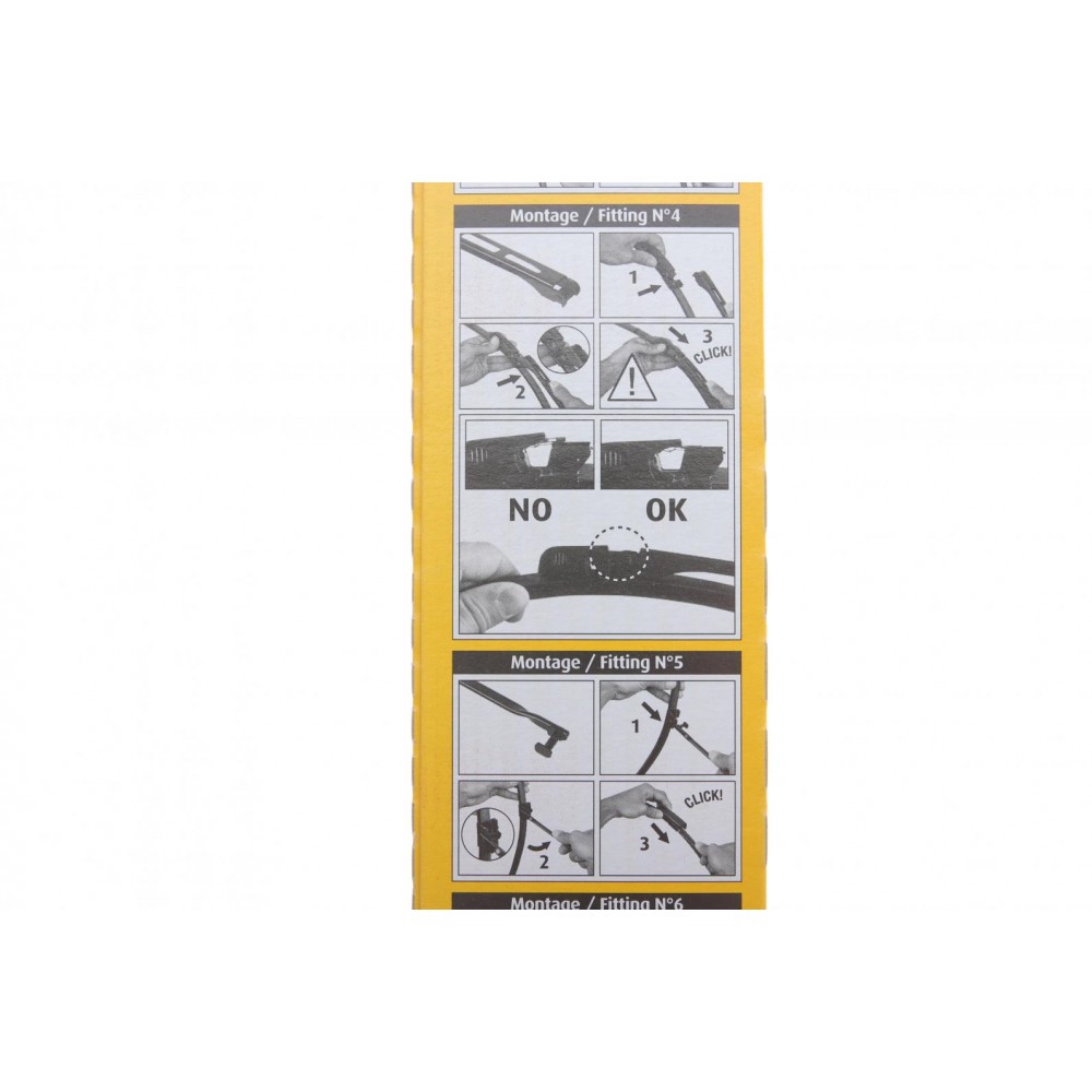 Щітки склоочисника (650/400mm) Opel Corsa 06-