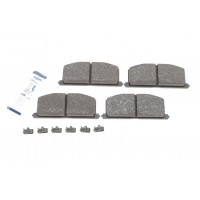 180462 ICER Комплект гальмівних колодок дисковий гальм