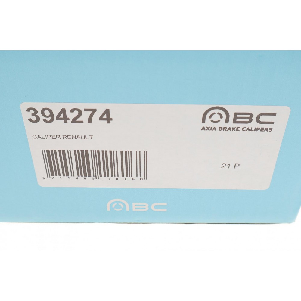 Супорт гальмівний (задній) (L) Renault Grand Scenic III/Scenic III 09- (d=38mm) (TRW)