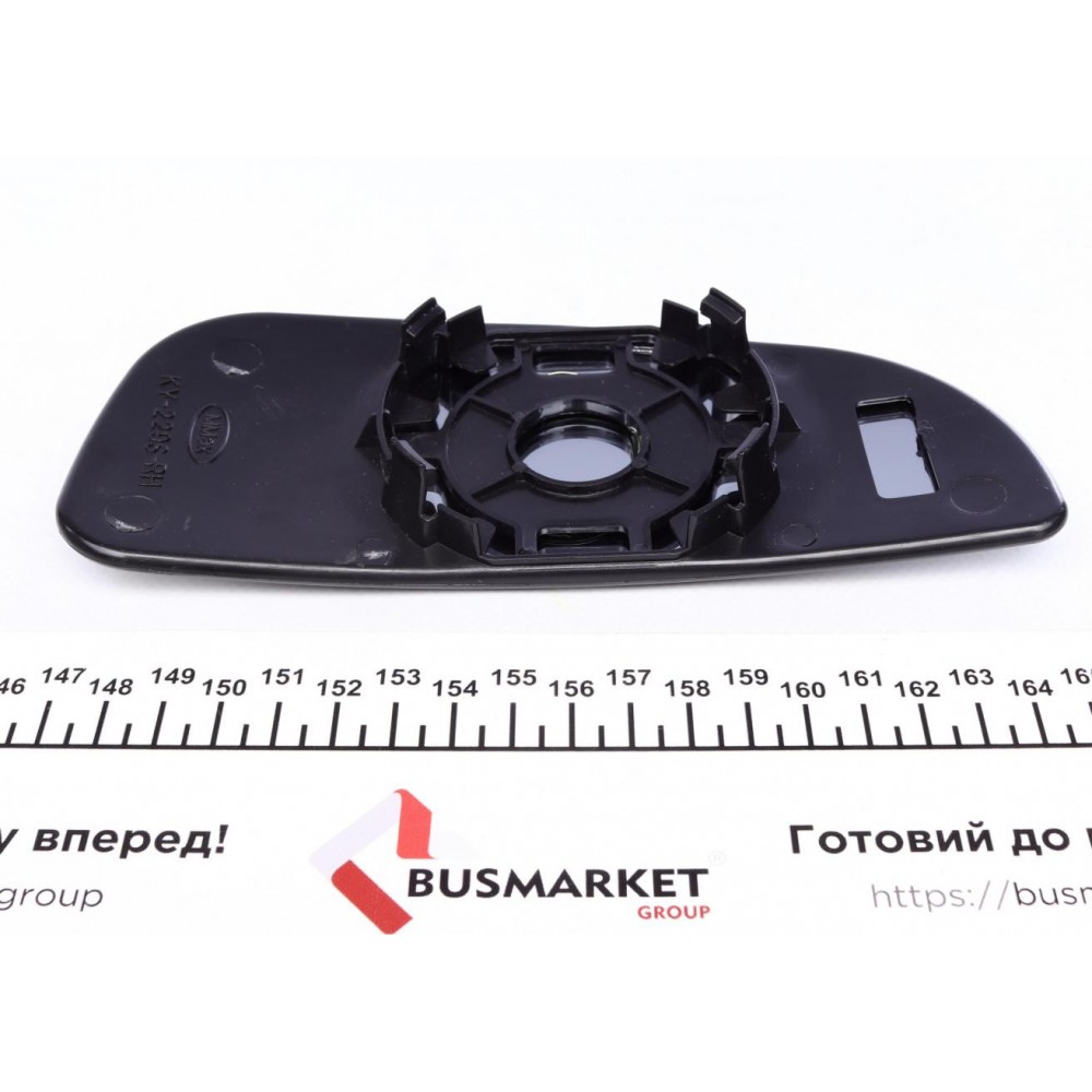 Скло дзеркала Citroen Jumper/ Fiat Ducato/ Peugeot Boxer 06- (R) (нижнє)
