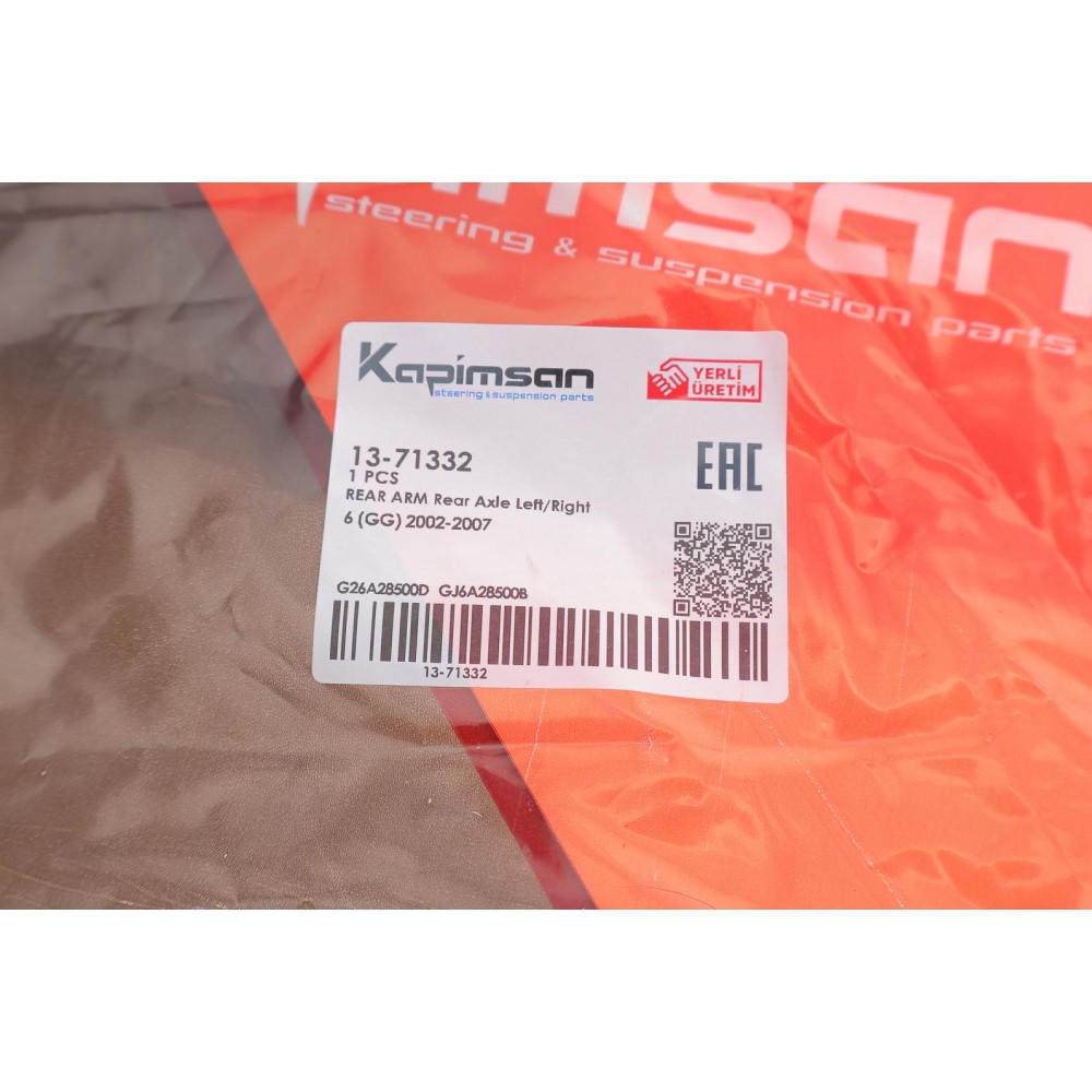 Важіль підвіски (задній/знизу) Mazda 6 02-07