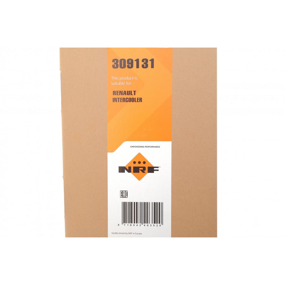 Радіатор інтеркулера Renault Megane IV/Scenic IV 1.6 dCi 16-