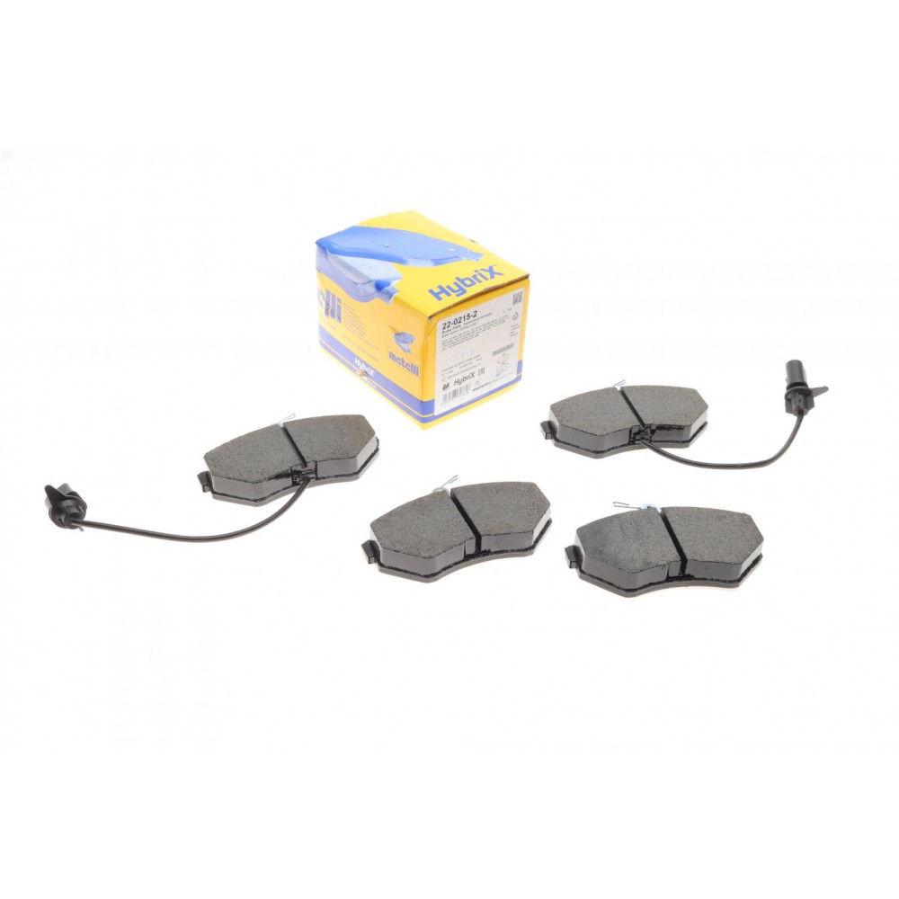 22-0215-2 METELLI Комплект гальмівних колодок дисковий гальм