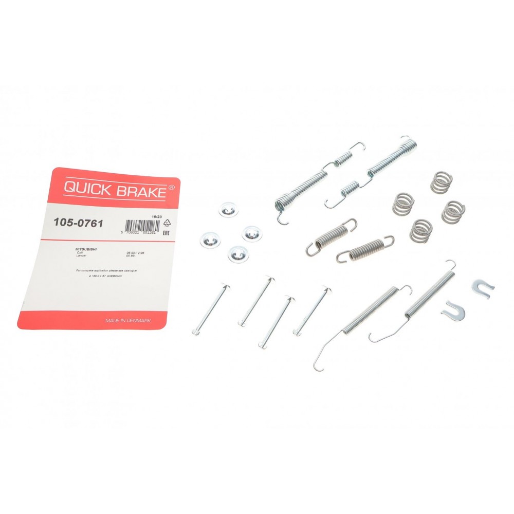 105-0761 QUICK BRAKE Комплектуючі гальмівна колодка