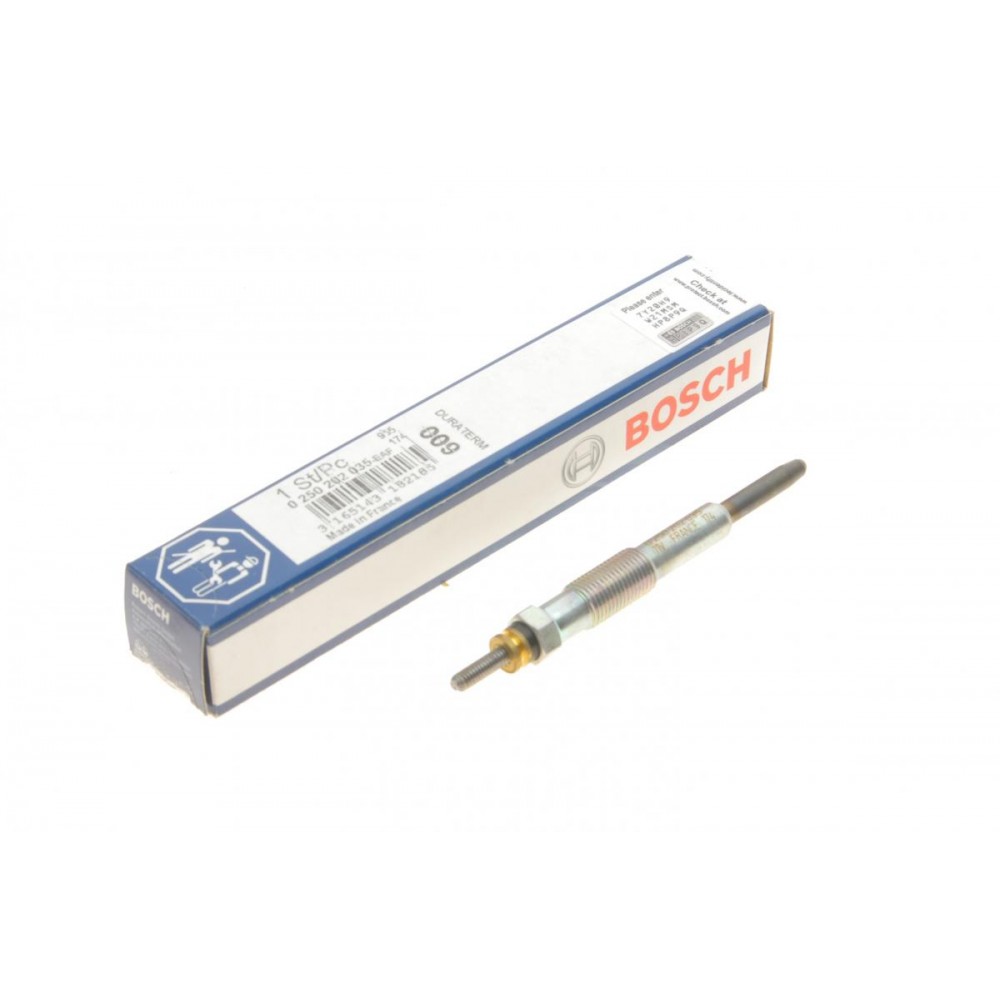 0 250 202 035 BOSCH Свічка розжарювання