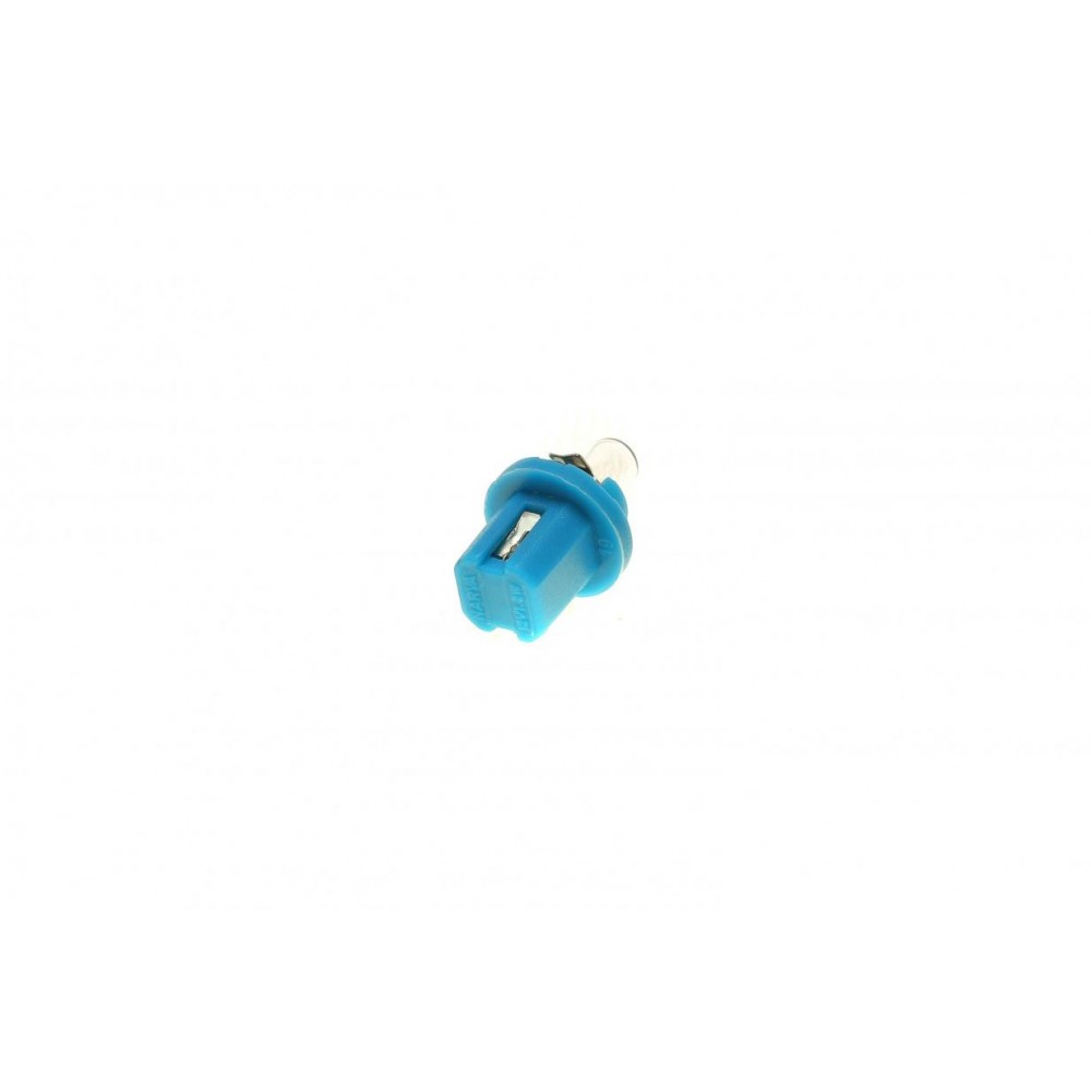 Автолампа 12V 1,2W BX8.5d (синя) (в щиток приладів)