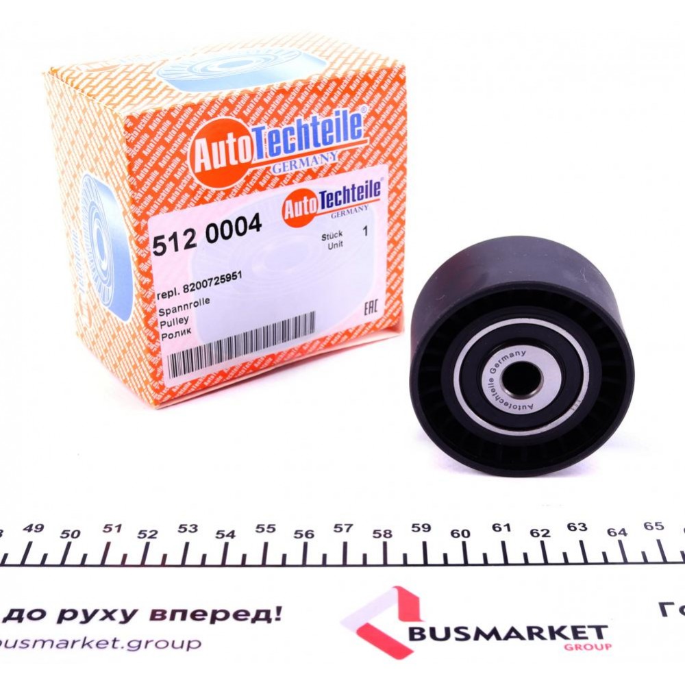 Ролик генератора Renault Trafic/Opel Vivaro 2.0DCI 06- (паразитний) (60х30)