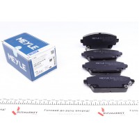 025 230 9416/W MEYLE Комплект гальмівних колодок дисковий гальм