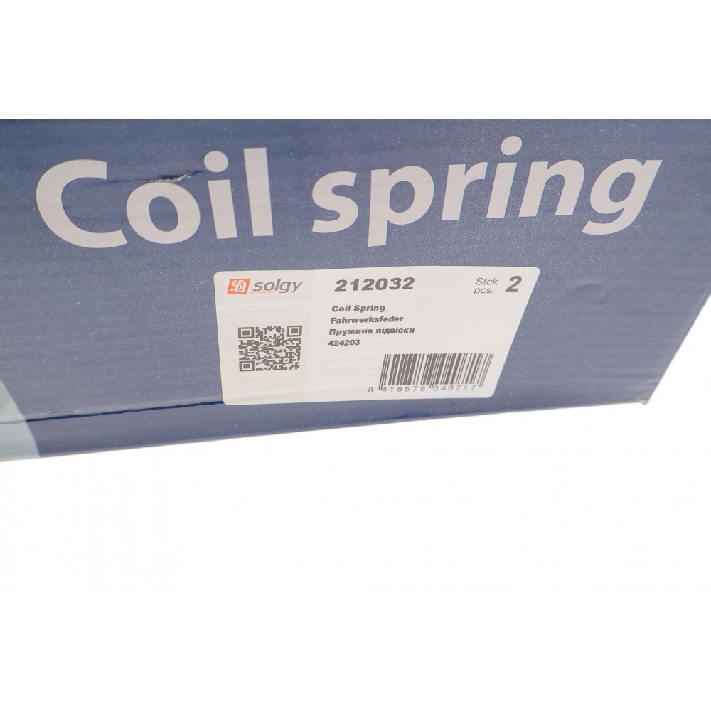 Пружина (задня) Opel Combo 01- (з пост.діам.) (не для підвищ.нагр.)