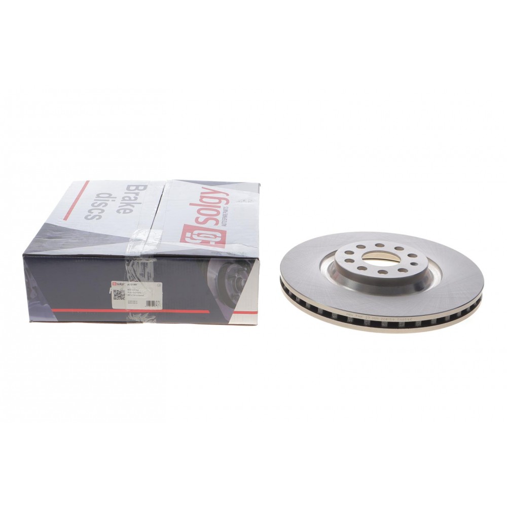 Диск гальмівний (передній) Audi A3/Skoda Octavia/VW Golf 13-/Passat 08- (340x30)