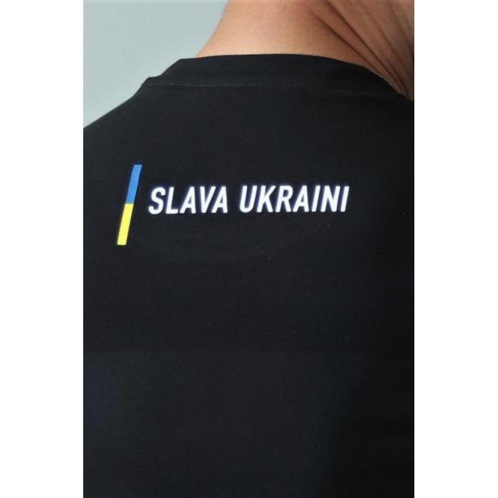 Футболка патріотична BM Parts, чорна, M