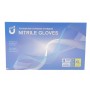 Рукавиці нітрилові (100шт./XL) сині