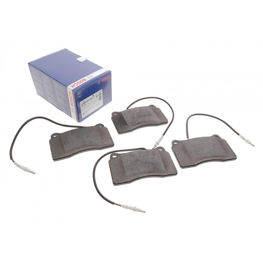 0 986 424 738 BOSCH Комплект гальмівних колодок дисковий гальм