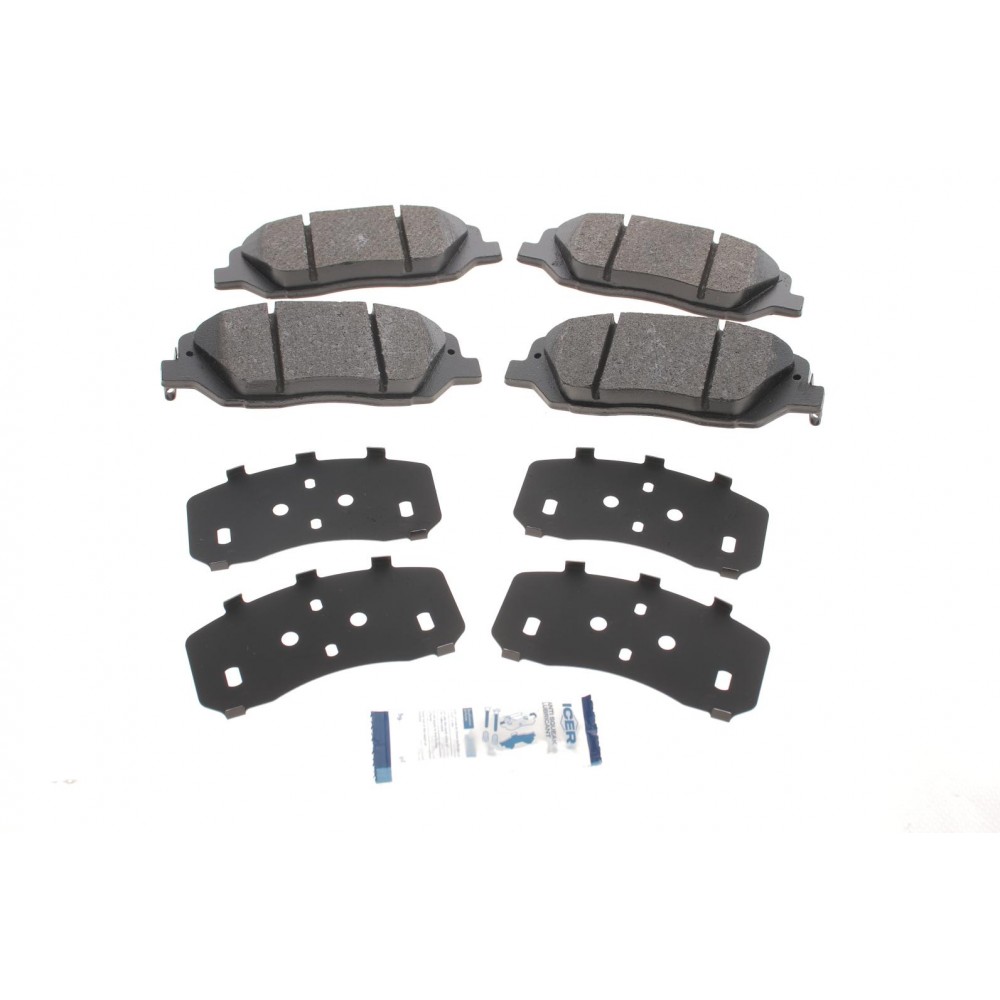 181997 ICER Комплект гальмівних колодок дисковий гальм