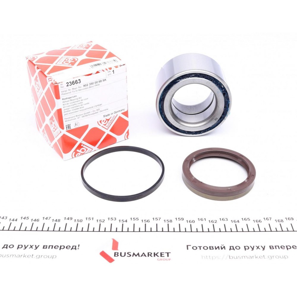 23663 FEBI BILSTEIN Комплект підшипника ступиці колеса