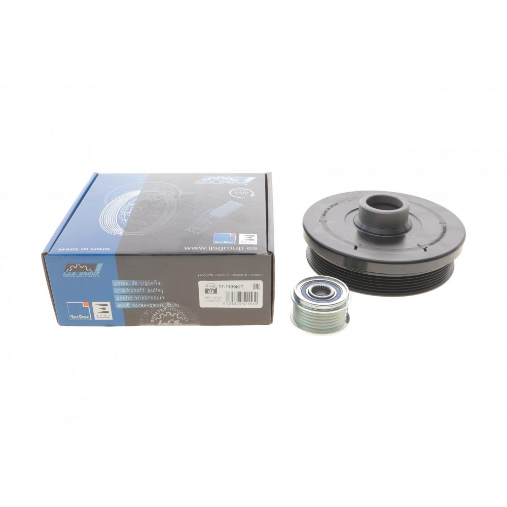 Шків колінвалу + шків генератора BMW X3 (F25)/X5 (F15/F85)/X6 (F16/F86) 13-19 N57 D30A
