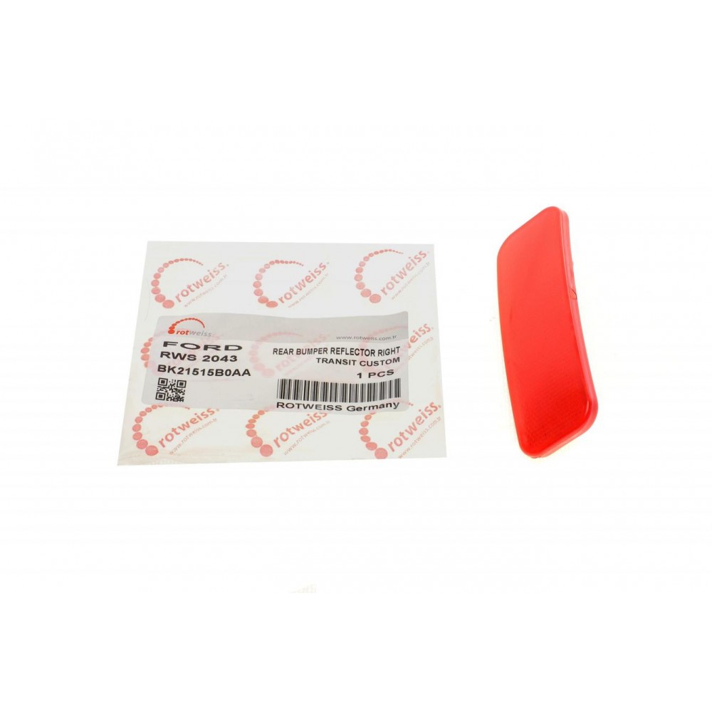 Світловідбивач бампера (заднього) Ford Transit 12- (R)