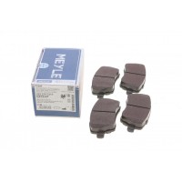 025 239 7317 MEYLE Комплект гальмівних колодок дисковий гальм