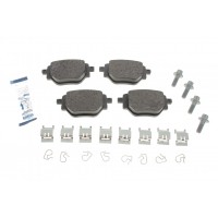 182384 ICER Комплект гальмівних колодок дисковий гальм