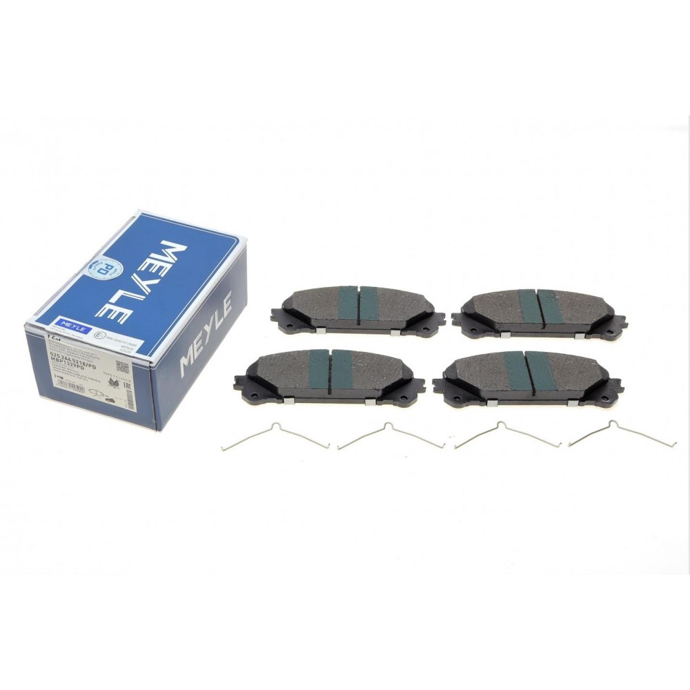 025 244 5218/PD MEYLE Комплект гальмівних колодок дисковий гальм