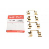 109-1274 QUICK BRAKE Комплектуючі колодки дискового гальма