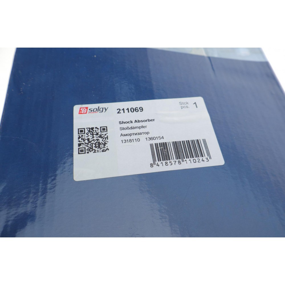 Амортизатор (передній) Ford Focus 03- (R) (Газ)