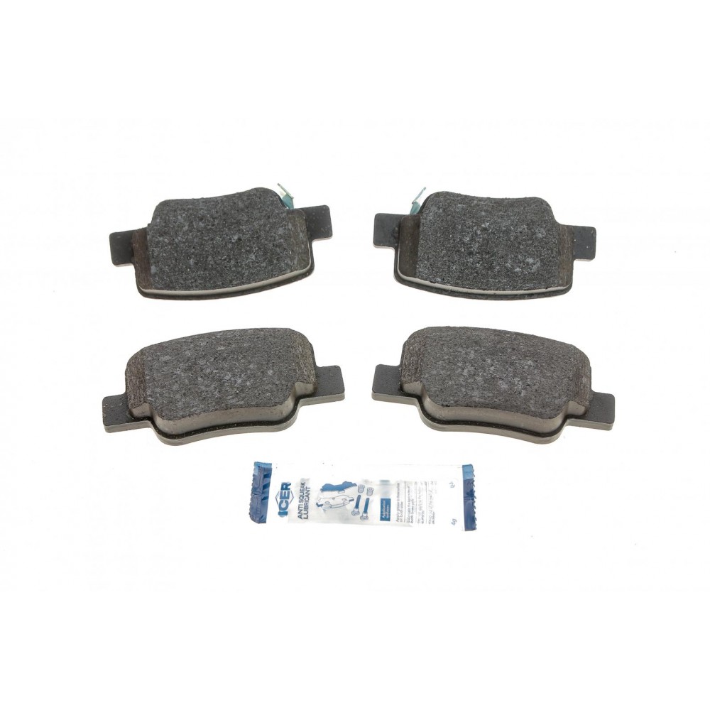 181945 ICER Комплект гальмівних колодок дисковий гальм