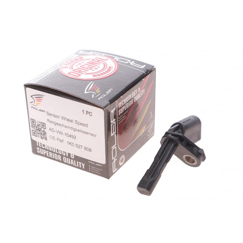 Датчик ABS (задній) Audi A3/Q3/TT/Skoda Octavia/SuperB/VW Golf/Jetta/Passat/Touran 1.2-3.6 03- (R)