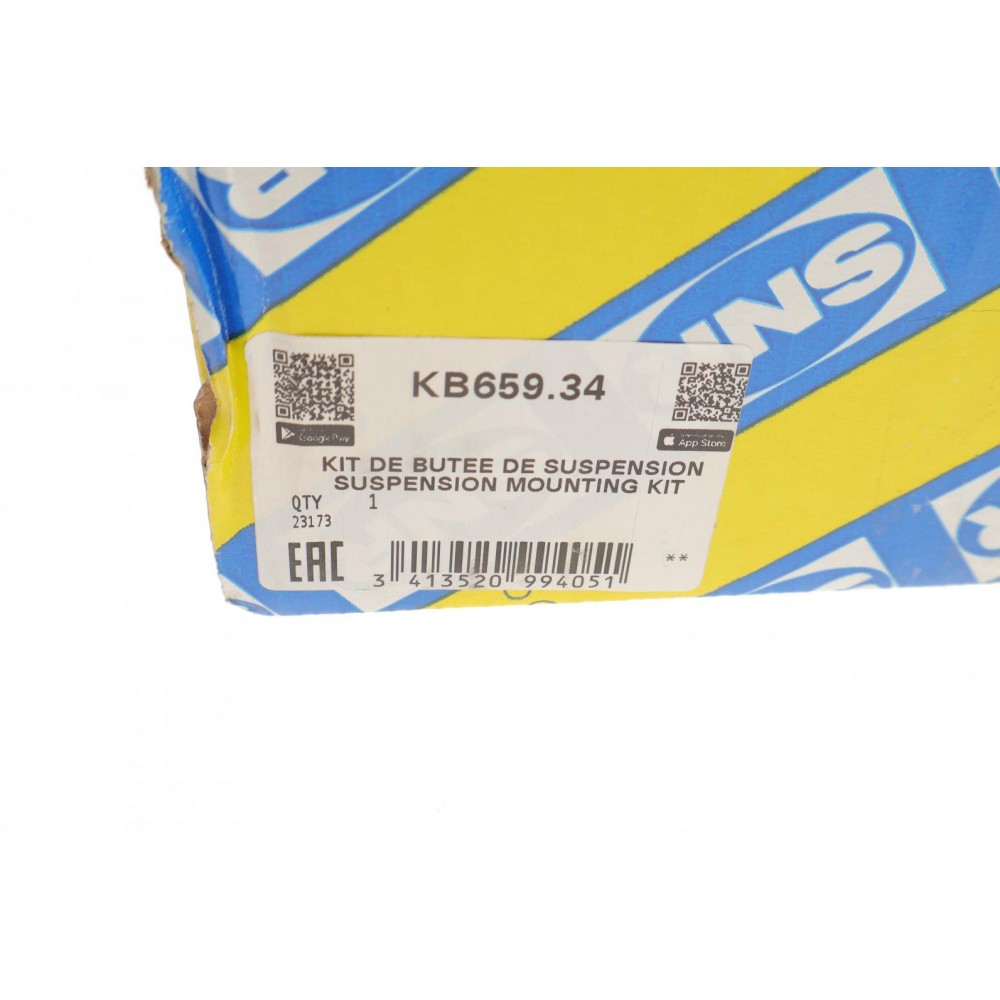 Подушка амортизатора (переднього) + підшипник Citroen Jumper/Fiat Ducato/Peugeot Boxer (L) +тарілка